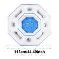 thumbnail image 3 of Octagonal Inflatable Game Table, Inflatable Pool Bar Floating Tray for Adults, Water Game Table for Hot Tub Beach Pool Outdoor Party, 3 of 7