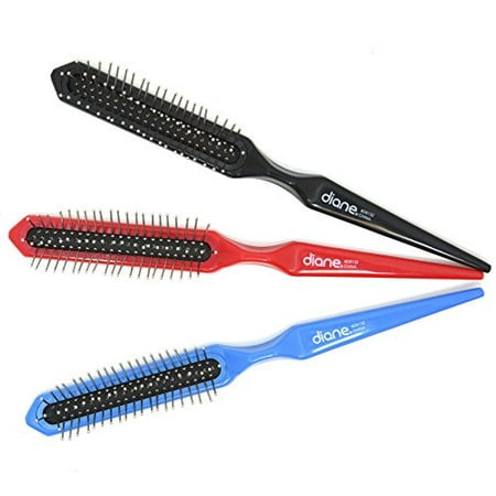 Diane 3 Row Wire Bristle In Cushion Base Wig Hair Brush 8132