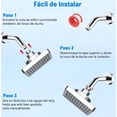 thumbnail image 4 of Cabezal De Ducha 2 Filtrante Para Regadera De Baño Cuadradas Modelo Plateado Cromado, 4 of 4