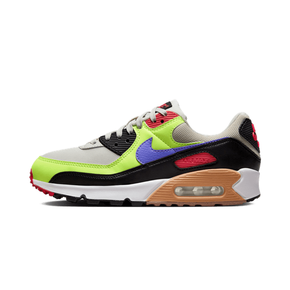 NIKE WOMENS Air Max 90 Womens "Volt Light Bone Ultramarine" DH8010 003 DH8010 003 from Stadium Goods