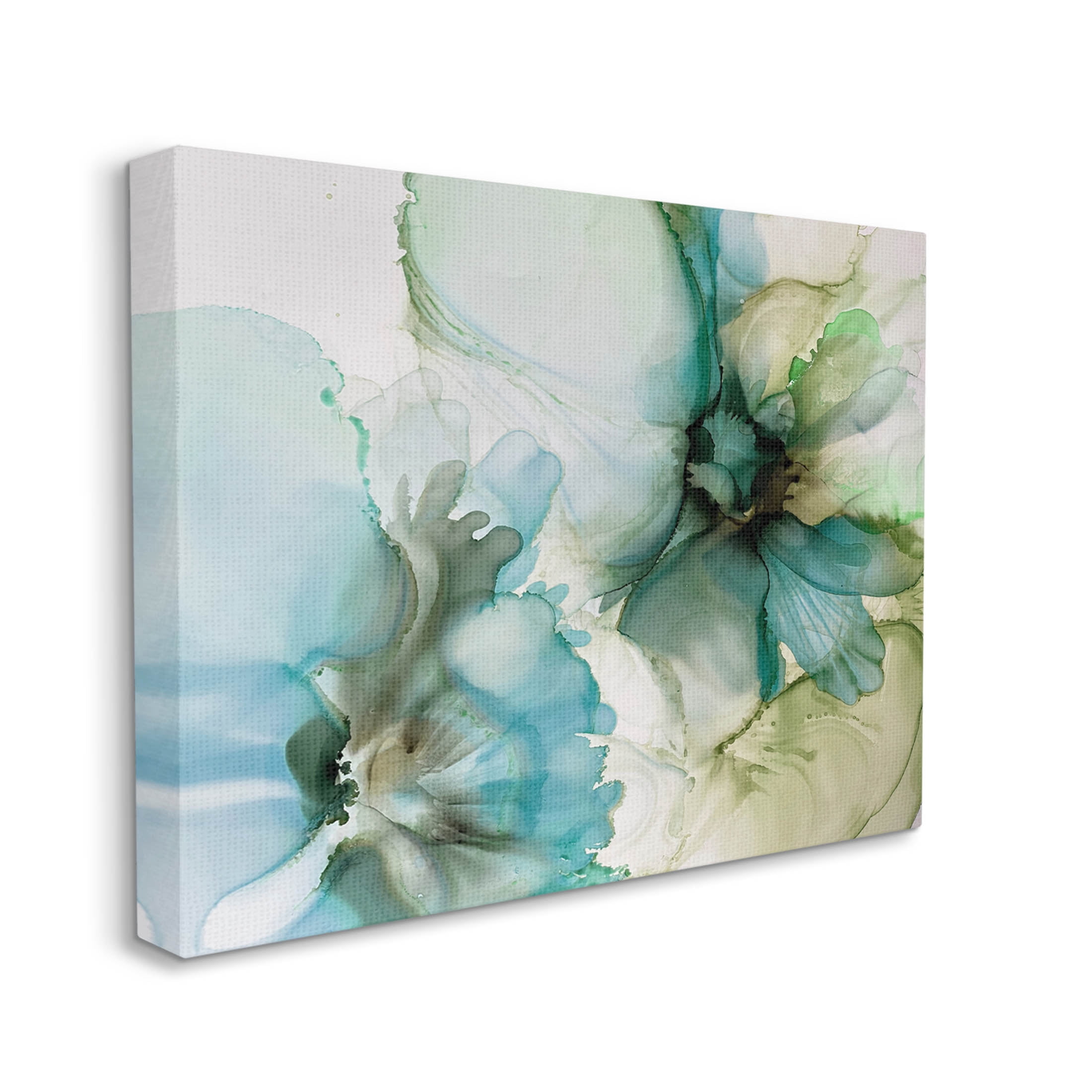 Abstract Flower Petals Blooming Abstract Graphic Art Gallery Wrapped Canvas Print Wall Art