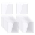 thumbnail image 1 of Uxcell Bolsillos Autoadhesivos Transparentes Soportes de Etiquetas Autoadhesivas 2"x2", 1 of 7