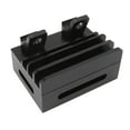thumbnail image 4 of Bamboo Charging Station Multifunction 5 Ports Charging Station Rack for Phones Tablets Watches Electronics Black, 4 of 6