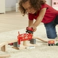 thumbnail image 4 of Melissa & Doug Swivel Bridge Wooden Train Set (47 Pcs), 4 of 9