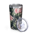 thumbnail image 2 of Pioneer Flower 10oz Tumblers Stainless Steel Tumbler with Lid and Straw,Vacuum Insulated Double Wall Travel Tumbler Cups with Cleaning Brush for Coffee, Tea, 2 of 4