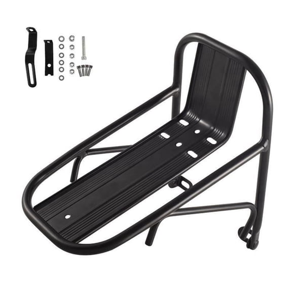 Bicycle Front Rack Bicycle Basket Bracket Mountain Bike Front Rack Alloy Front Fork Rack Bicycle Equipment