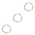 thumbnail image 2 of Guardoinrt Femmes Filles Perles Déclaration Collier à la Mode et Polyvalent Addition Café 3Set, 2 of 6