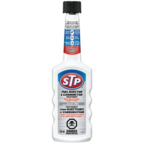 STP Fuel Injector & Carburetor Treatment, 155 mL