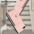 thumbnail image 4 of Magnetic Leather Phone Wallet Case Card Slot Shockproof Flip Back Cover For iPhone 16 15 14 13 12 11 Mini Pro Plus ProMax XR XS XSMax 7Plus 8Plus 7G 8G, 4 of 12