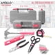 thumbnail image 4 of Kit de herramientas rosa, caja de herramientas para mujer de 39 piezas con juego de alicates, martillo, destornillador de precisión y herramientas domésticas en una caja duradera - Regalo de, 4 of 7
