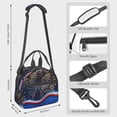 thumbnail image 4 of Honeii Fireworks for Insulated Lunch Box, Lunch Bag Lunch Cag for Both Genders with An Adjustable Shoulder Strap, 4 of 5