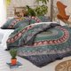 thumbnail image 1 of Hecho a mano Hippie Algodón Estampado Étnico Bohemio Mandala Ombre Funda Nórdica Ropa de Cama, 1 of 3