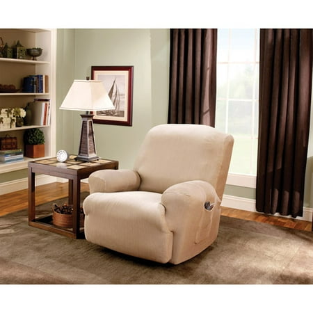 Sure Fit Stretch Stripe Recliner Slipcover