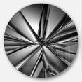 thumbnail image 1 of Designart 'Futuristic Crystal ' Modern wall clock, 1 of 6