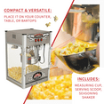 thumbnail image 5 of FunTime FT1626PP Palace Popper 16 Oz Commercial Style Bar Style Popcorn Popper Machine, 5 of 12