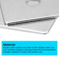 thumbnail image 4 of Uxcell Square Washer 10 Pack M10x40x40x2mm 304 Stainless Steel Square Plate Washers, 4 of 5