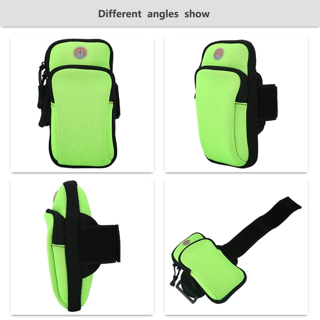 Jogging Arm Pouch, Wearable Durable And Lightweight Breathable Arm Pouch, Elastic for Wrist Bag Arm Bag