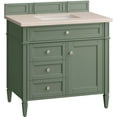 thumbnail image 2 of James Martin Vanities 650-V36-3Emr Brittany 36" Single Basin Poplar Wood Vanity Set -, 2 of 7