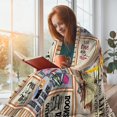 thumbnail image 3 of Book Lovers Gifts, Gifts for Book Lovers, Book Lovers Blanket 60"x50", Bookish Gifts, Gifts for Readers Book Lovers Women, Book Club Gifts, Bookworm Gifts, Book Readers Gifts, Book Lovers Gift Ideas, 3 of 6