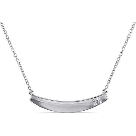 Miabella Diamond-Accent Sterling Silver Fashion Necklace, 19