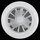 thumbnail image 5 of Ventilador de Techo con Luz LED Wdftyju Techo Silencioso Inteligente 30W Blanco, 5 of 9