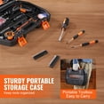 thumbnail image 6 of Tool Kit 96 Piece Household Hand Tool Set Cordless Screwdriver Tool Case, 6 of 7