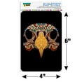 thumbnail image 6 of Eagle Skull Day Of The Dead Southwestern Home Business Office Sign, 6 of 6
