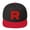 Black/ Red, variant on Team Rocket Snapback Hat (Natural/ Black)