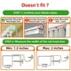 thumbnail image 3 of Soportes para varillas Window Hardware para barandilla rectangular de 1,3 a 2 pulgadas, 3 of 6