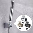 thumbnail image 5 of Solid Brass Shower Head Shut off Valve Flow Control Brass Handle Chrome or Black, 5 of 5