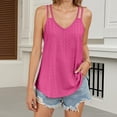 thumbnail image 2 of Hauts Courts Élégants Sans Manches pour Femmes - Camisole Imprimée Col Rond pour Printemps Automne Hiver, 2 of 6