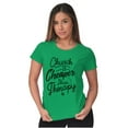 thumbnail image 3 of Church is Cheaper Than Therapy Womens Slim Fit Graphic Tee Brisco Brands S, 3 of 5