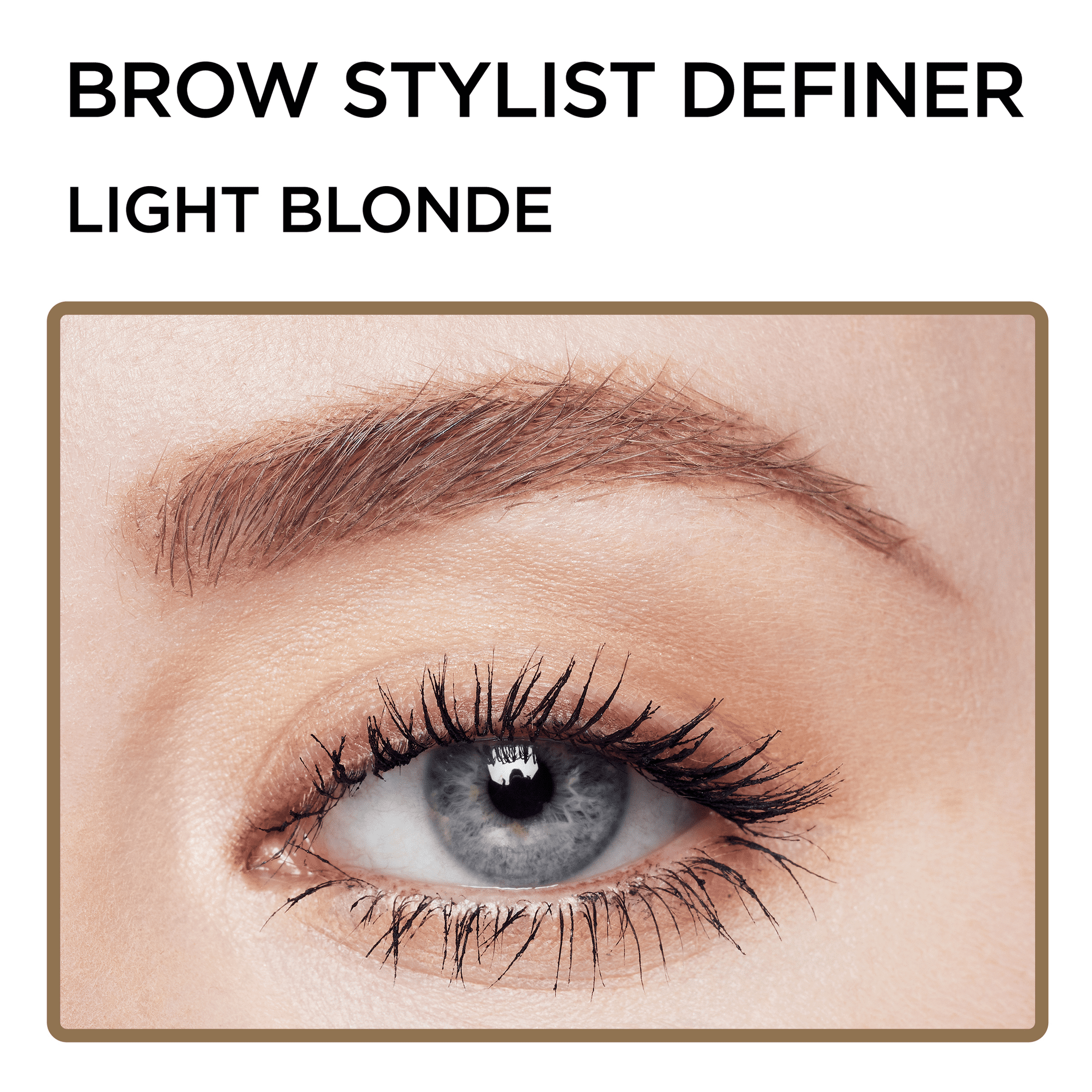 (2 pack) L'Oreal Paris Brow Stylist Definer Waterproof Mechanical Eyebrow Pencil, Light Blonde