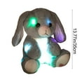 thumbnail image 4 of Color Changing Glowing Stuffed Animals under $5! Cagogo Color Changing Glowing Stuffed Animals, Rainbow LED Alpaca and Rabbit PlushToyss, Interactive Light Up Dolls forKids, Holiday Birthday, 4 of 9