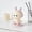 Pink, variant on Cute Bunny Desktop Organizer, Multi-Functional Pen Storage Rack for Home & Office, Adorable Rabbit Figurine Stationery Holder, Stylish Space-Saving Desk Accessory for Students, Pink/Blue