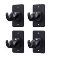 thumbnail image 1 of Soporte autoadhesivo para barra de cortina Wabboreq, 4 unidades, negro, 1 of 7