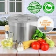 thumbnail image 6 of NutriChef 18/8 Heavy Duty Stainless Steel Large Stock Pot, 6 of 8