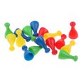 thumbnail image 4 of 32 Piezas Ajedrez de Plástico Juego de Cartas Tablero Partes Accesorios Sunnimix Juego de mesa Halma Pieces, 4 of 8