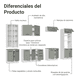thumbnail image 3 of Cocina Integral Completa Armario de Vidrio Madesa Agata BG 3, 3 of 3