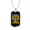 Military Chain (Silver), variant on Do Things Bitcoin Crypto Dog Tag Necklace Stainless Steel 24" Chain Silver Tone or Gold Tone