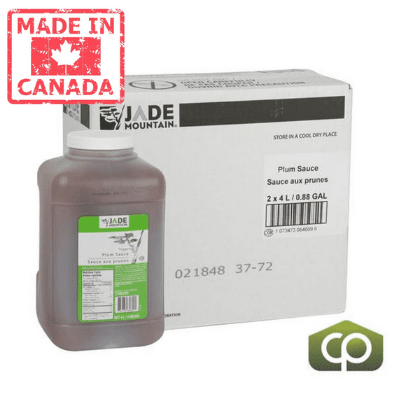 Jade Mountain C Sauce Plum 4L (2/Case)- Canadian Made