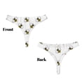 thumbnail image 3 of Fotbe Bee Tanga Sin Costuras para Mujer con Estampado – Panties Invisibles, Transpirables y Cómodos para Uso Diario-Small, 3 of 6