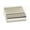 Polished Nickel, variant on Alno A430 Vogue 1" Modern Rectangular Solid Brass Cabinet Knob / Drawer Knob - Brass