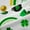 Green White, variant on Manfei Retro Multicolor Rainbow Black Out Curtains,Boho Style Curtains Pack of 2 (42x63 Each),Colorful Heart Print Bedroom Curtains For Kids,Luxury Bedroom Decor