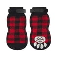 thumbnail image 1 of KNFATEQVEDG Canada Day ChristmasPawsies CozyCottonDogSocks WithNonSlipGrip ForFestiveFun My Items, 1 of 4