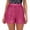 *Hot Pink, variant on Women's Sequin Elastic Waist Shorts ,Fashion Elegant Casual Summer Shorts Hot Pink,Women's Plus M