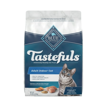 UPC: 0840243122431 | Blue Buffalo Tastefuls Indoor Natural Adult Dry Cat Food Chicken 10lb bag