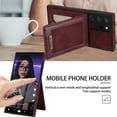 thumbnail image 3 of for Samsung Galaxy Note 20 Ultra Wallet Case, Durable Magnetic Back Flip PU Leather Case with Kickstand & RFID BLOCKING Card Slot Holder Shockproof Cover for Samsung Galaxy Note 20 Ultra 6.9", Winered, 3 of 6