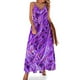 thumbnail image 1 of Vestido elástico sin mangas morado y naranja Vestidos de baile Vestidos de mujer, 1 of 7