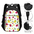 thumbnail image 3 of Daiia Strawberry and Lemon Pattern USB Charging Backpack for Men and Women, Anti-Theft Backpack,Travel Backpack,School Backpack,College Backpack,Laptop Backpack, 3 of 7